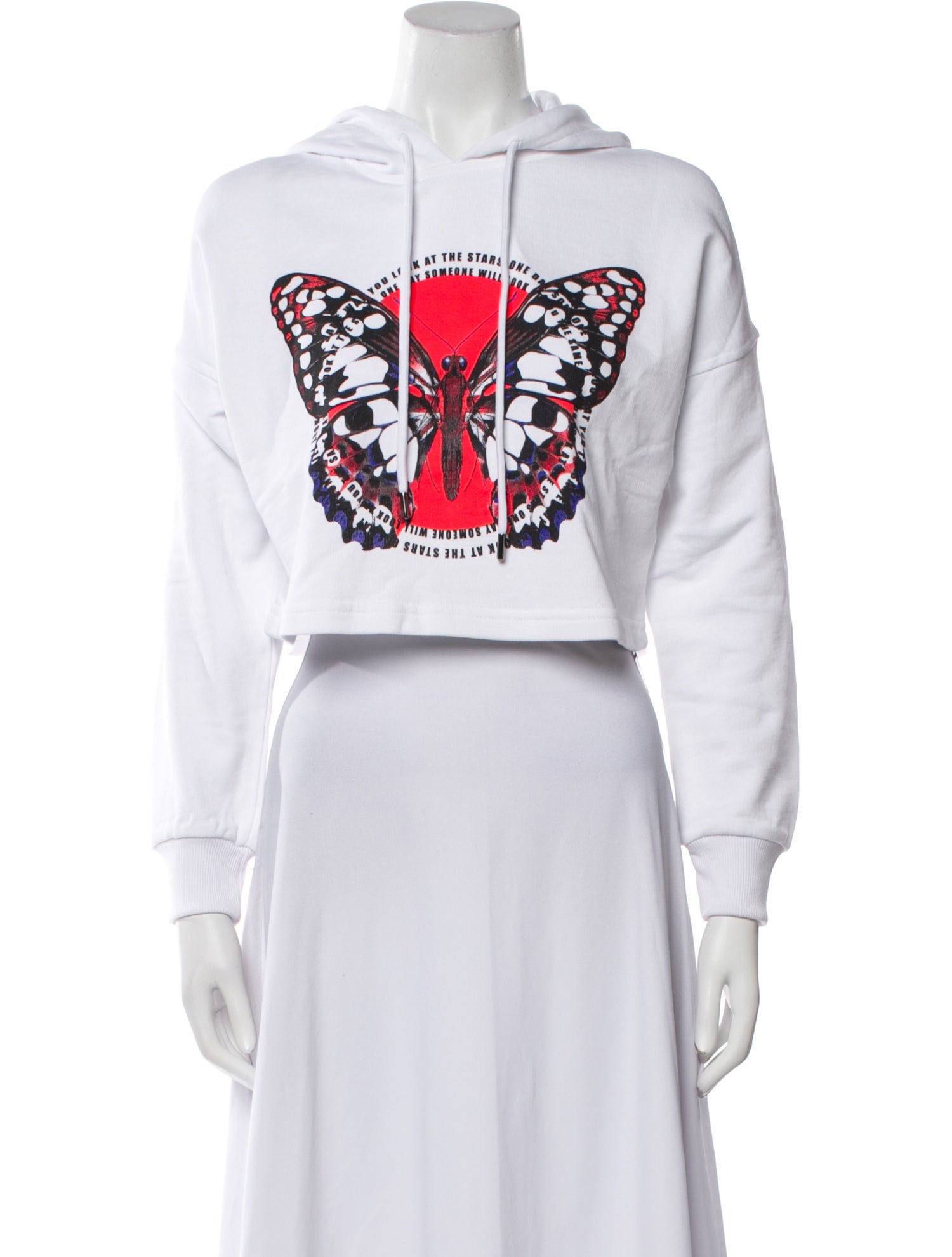 Frankie Morello Graphic Print Crew Neck Sweatshirt w/ Tags