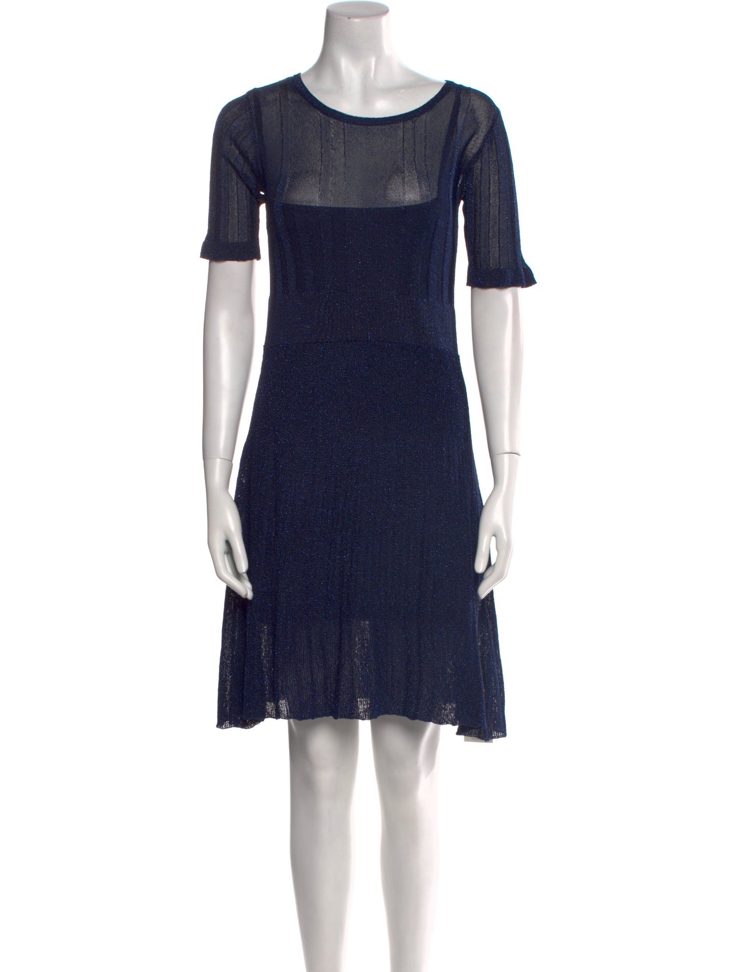 Frankie Morello Scoop Neck Mini Dress w/ Tags