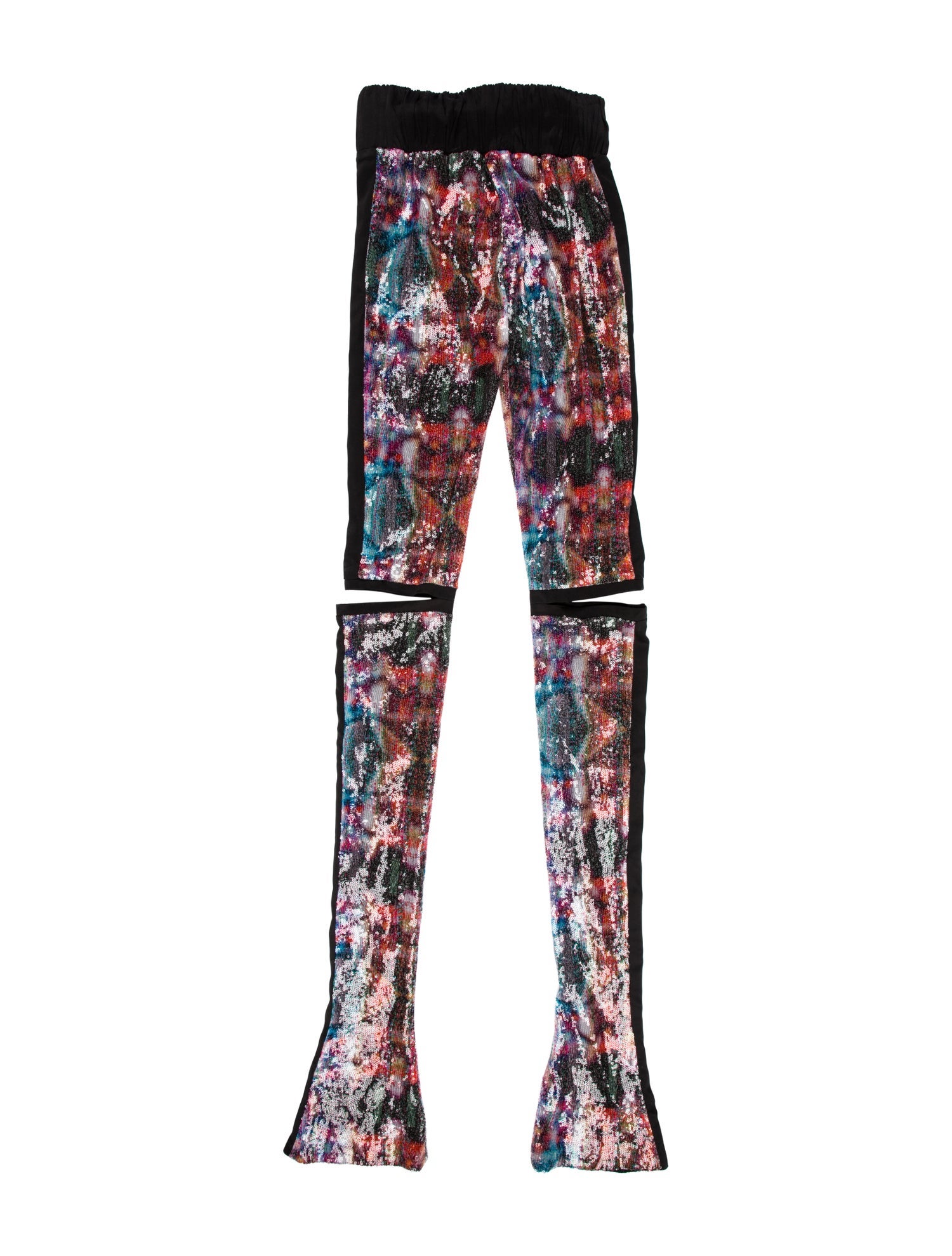 Frankie Morello Printed Straight Leg Pants