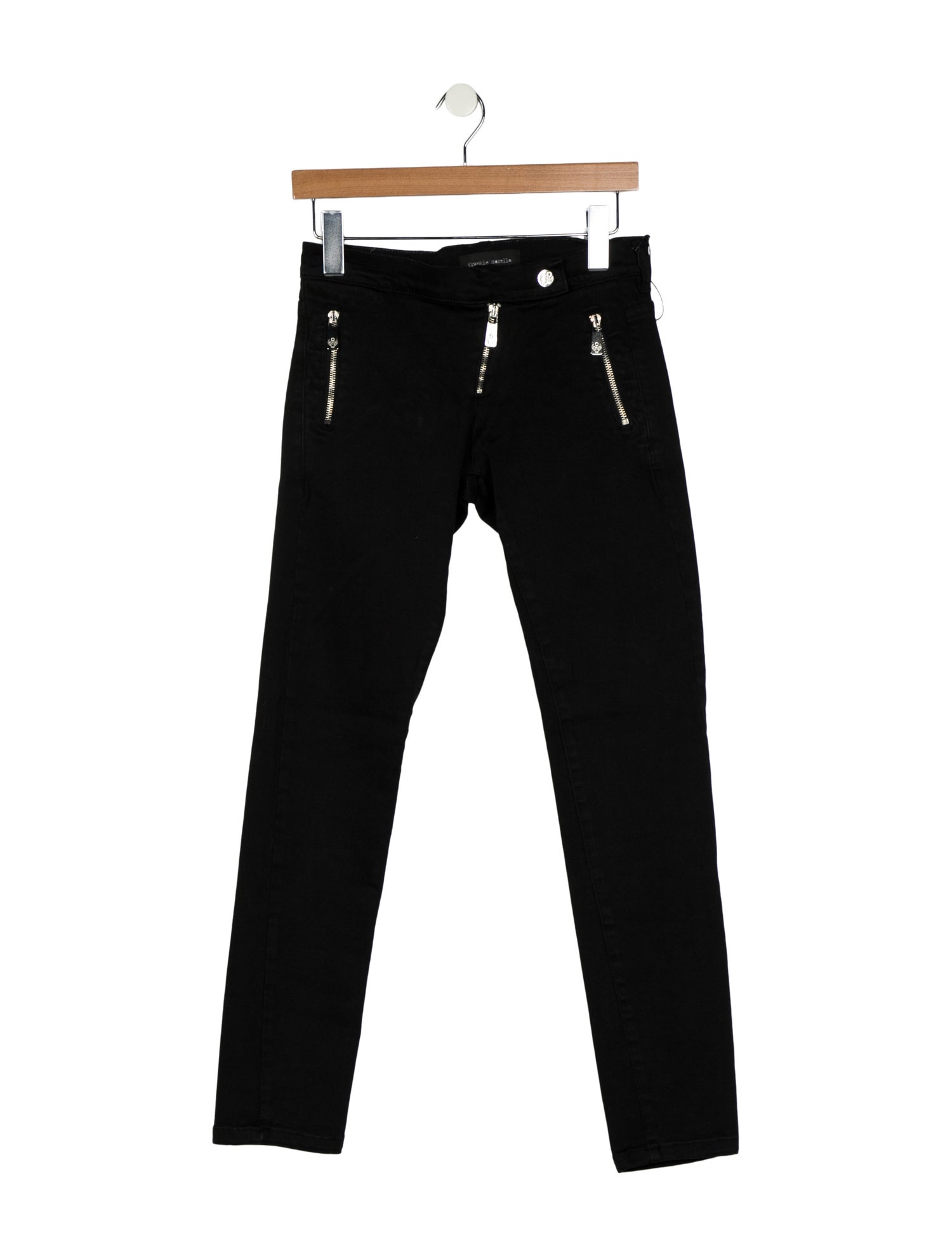 Frankie Morello Mid-Rise Straight Leg Jeans