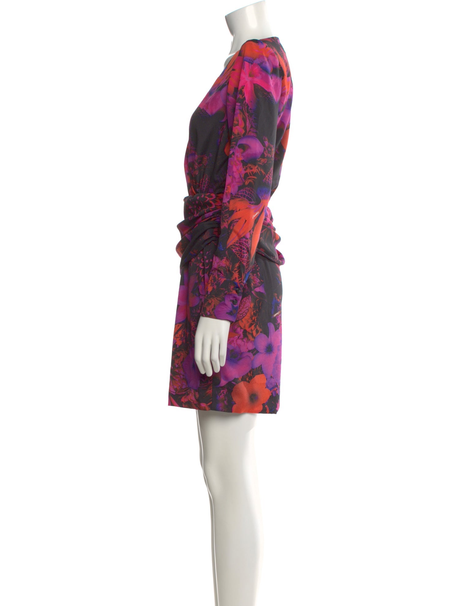 Frankie Morello Silk Mini Dress