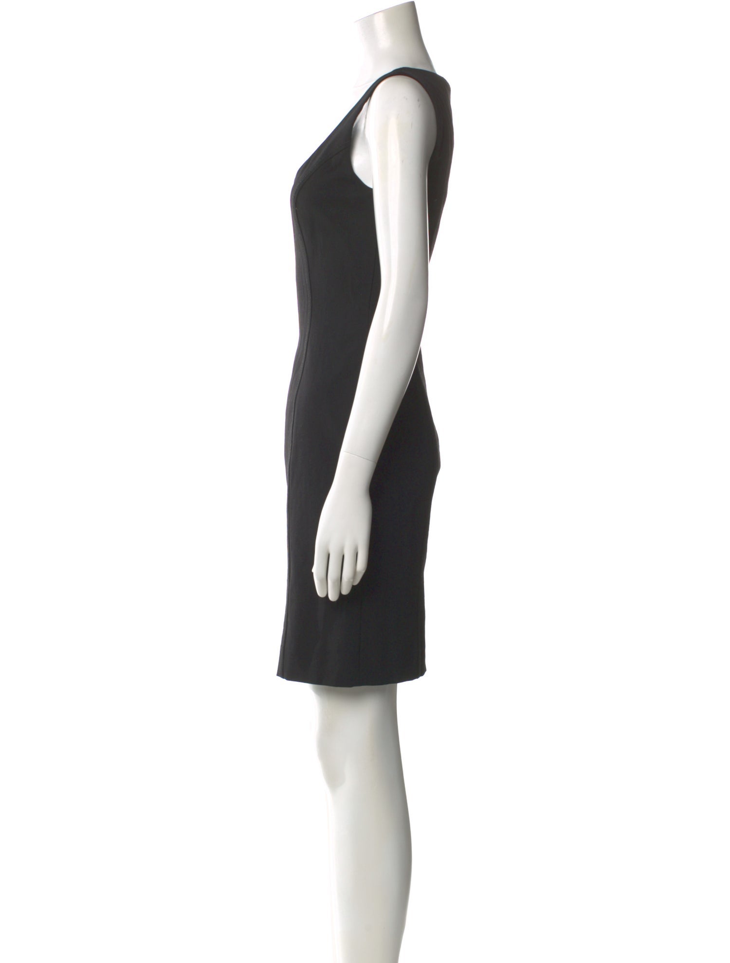 Frankie Morello Scoop Neck Mini Dress