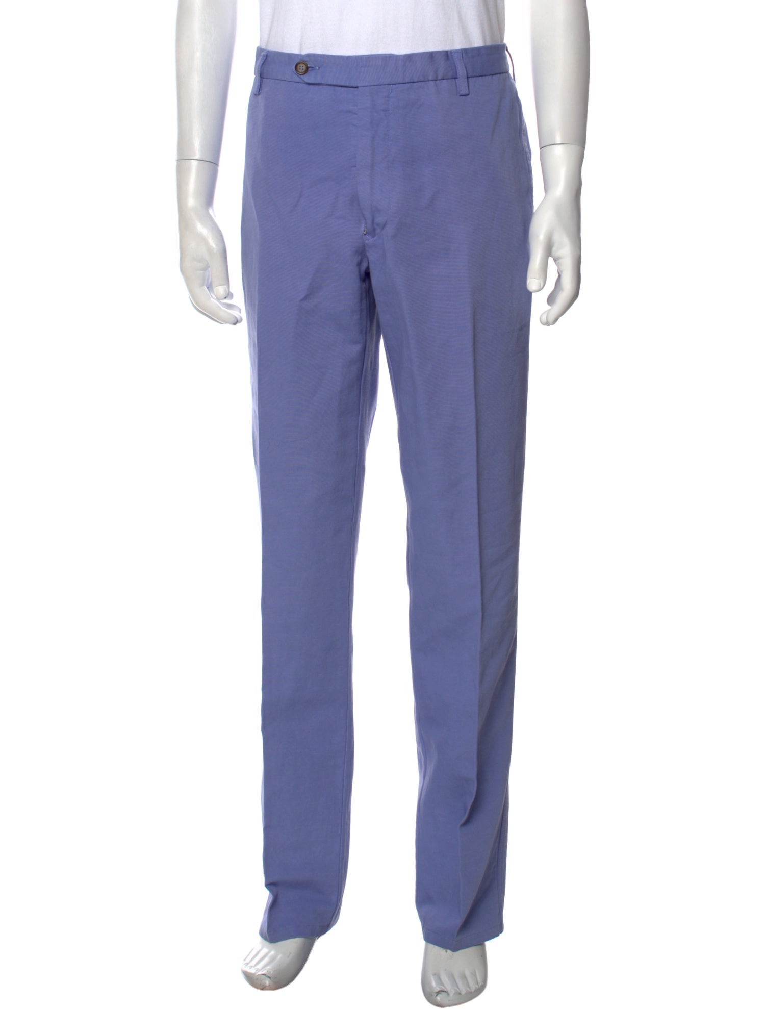 Franck Namani Linen Pants Purple, 11" Rise Pants, Clothing