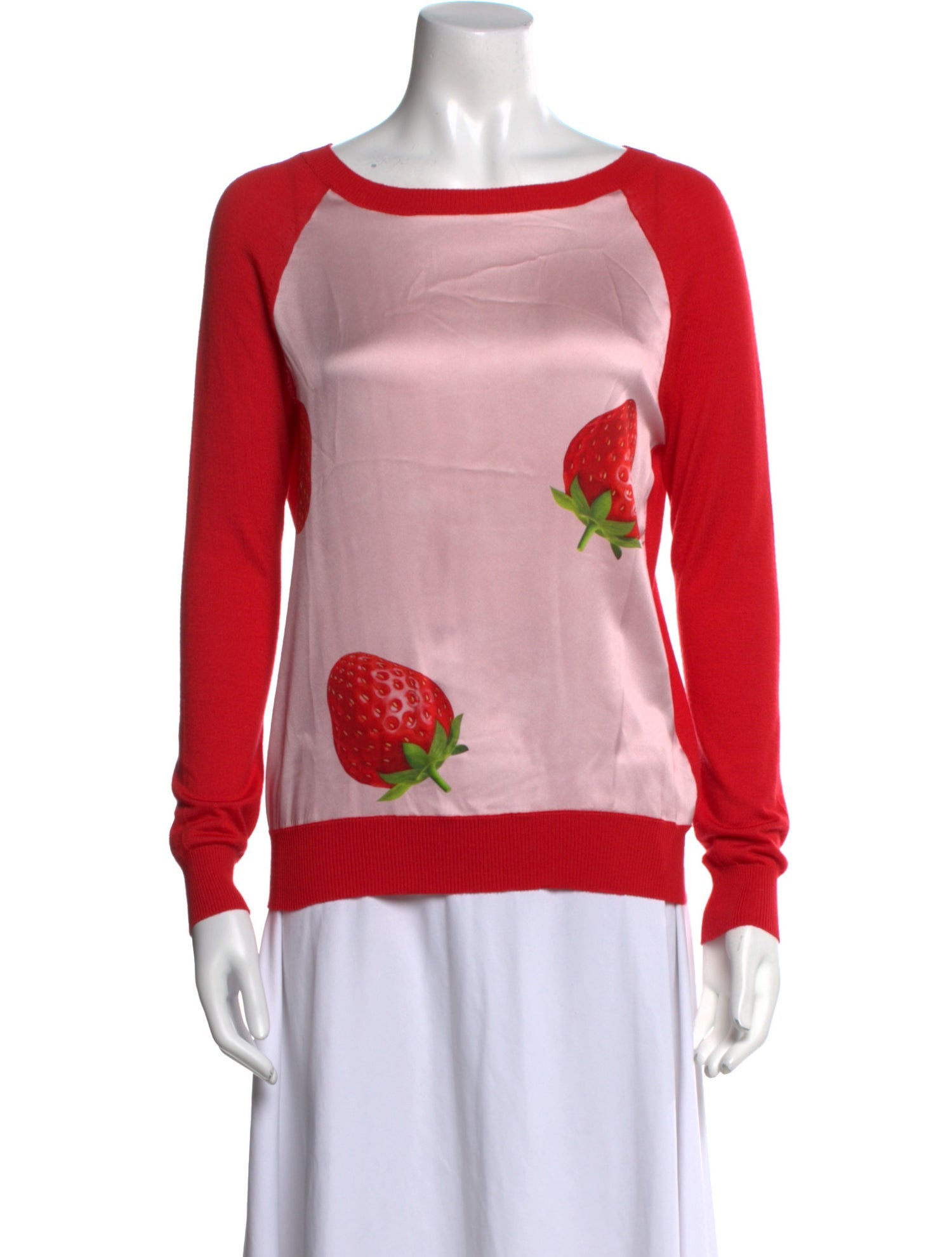 Franck Namani Cashmere Printed Sweatshirt