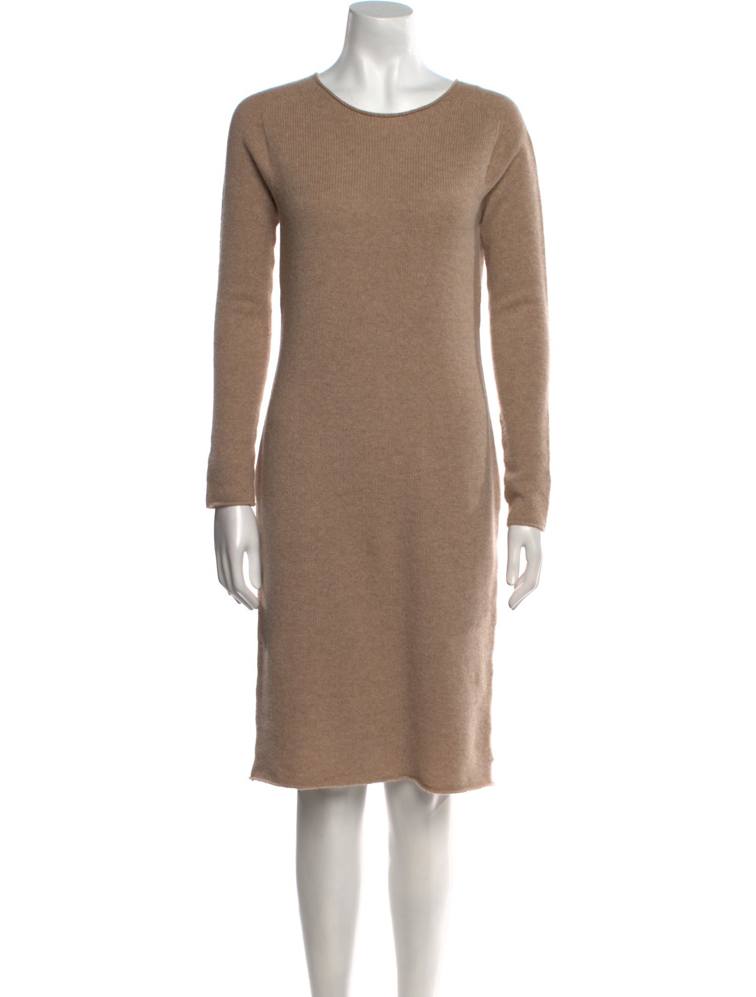Franck Namani Cashmere Knee-Length Dress