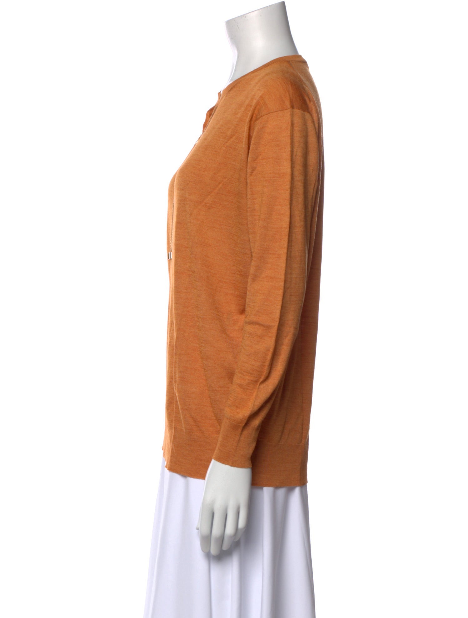 Franck Namani Silk V-Neck Top
