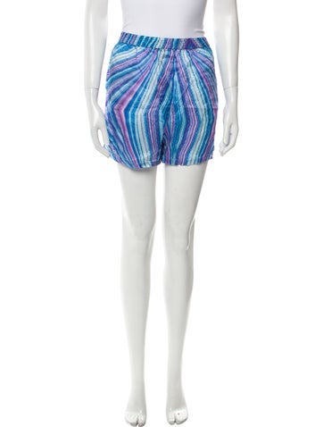 Frankies Bikinis Swimwear Striped Cover-Up M