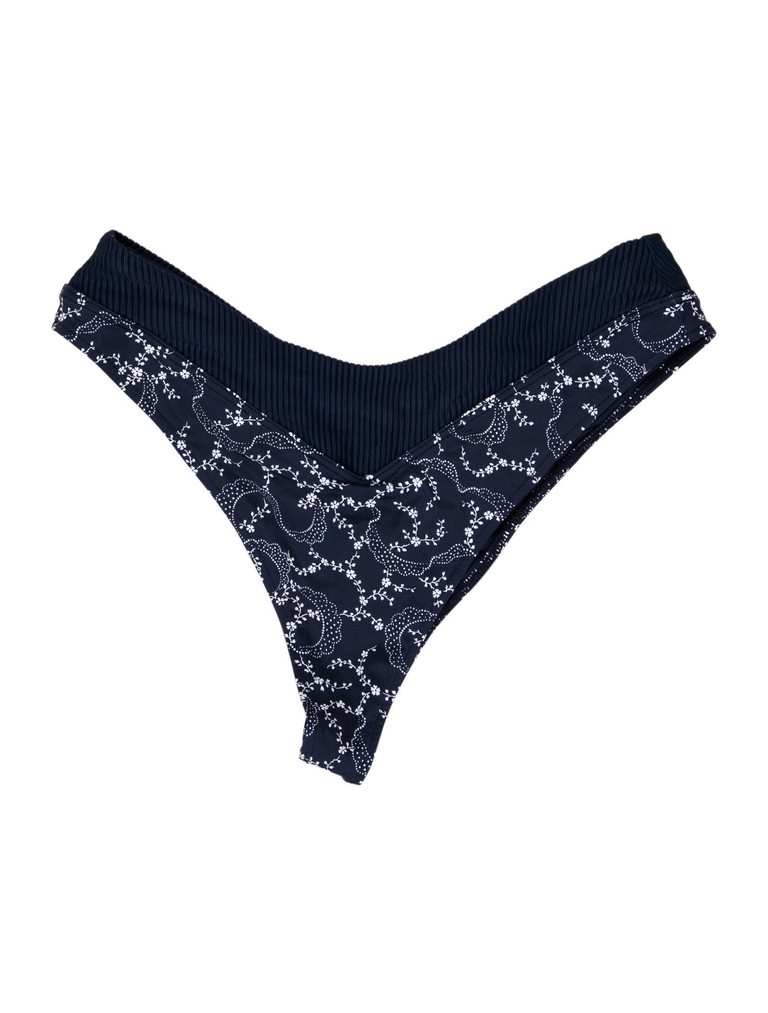 Frankies Bikinis Floral Print Bottoms w/ Tags