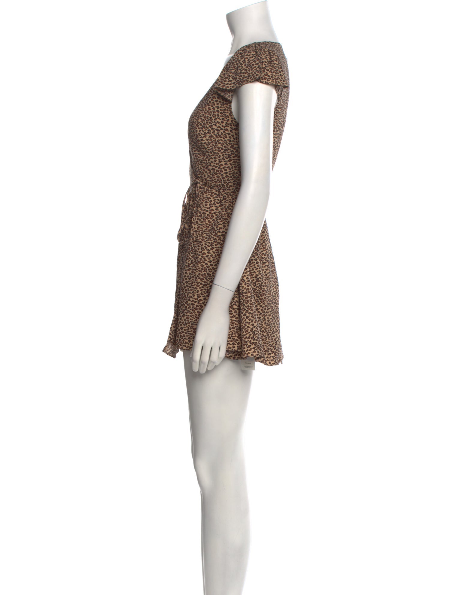 Frankies Bikinis Printed Mini Dress