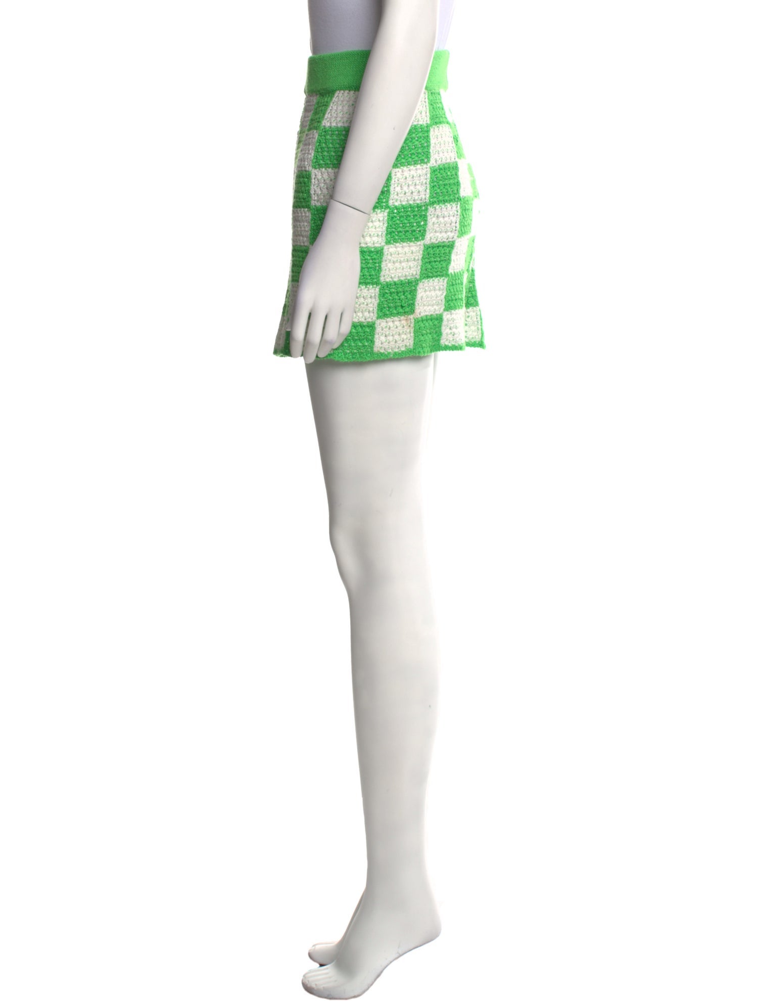 Frankies Bikinis Patterned Mini Skirt