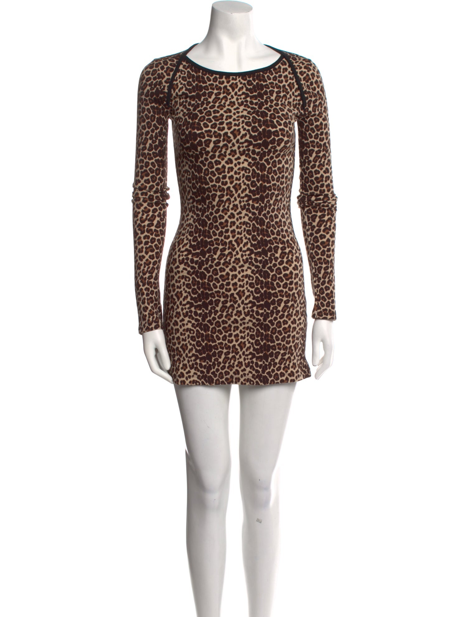 Frankies Bikinis Animal Print Mini Dress w/ Tags