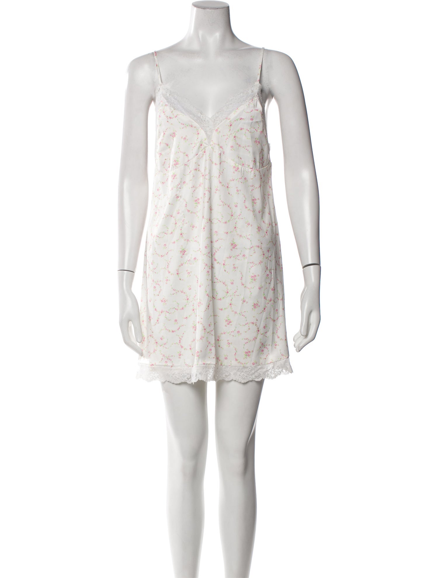 Frankies Bikinis Floral Print Mini Dress