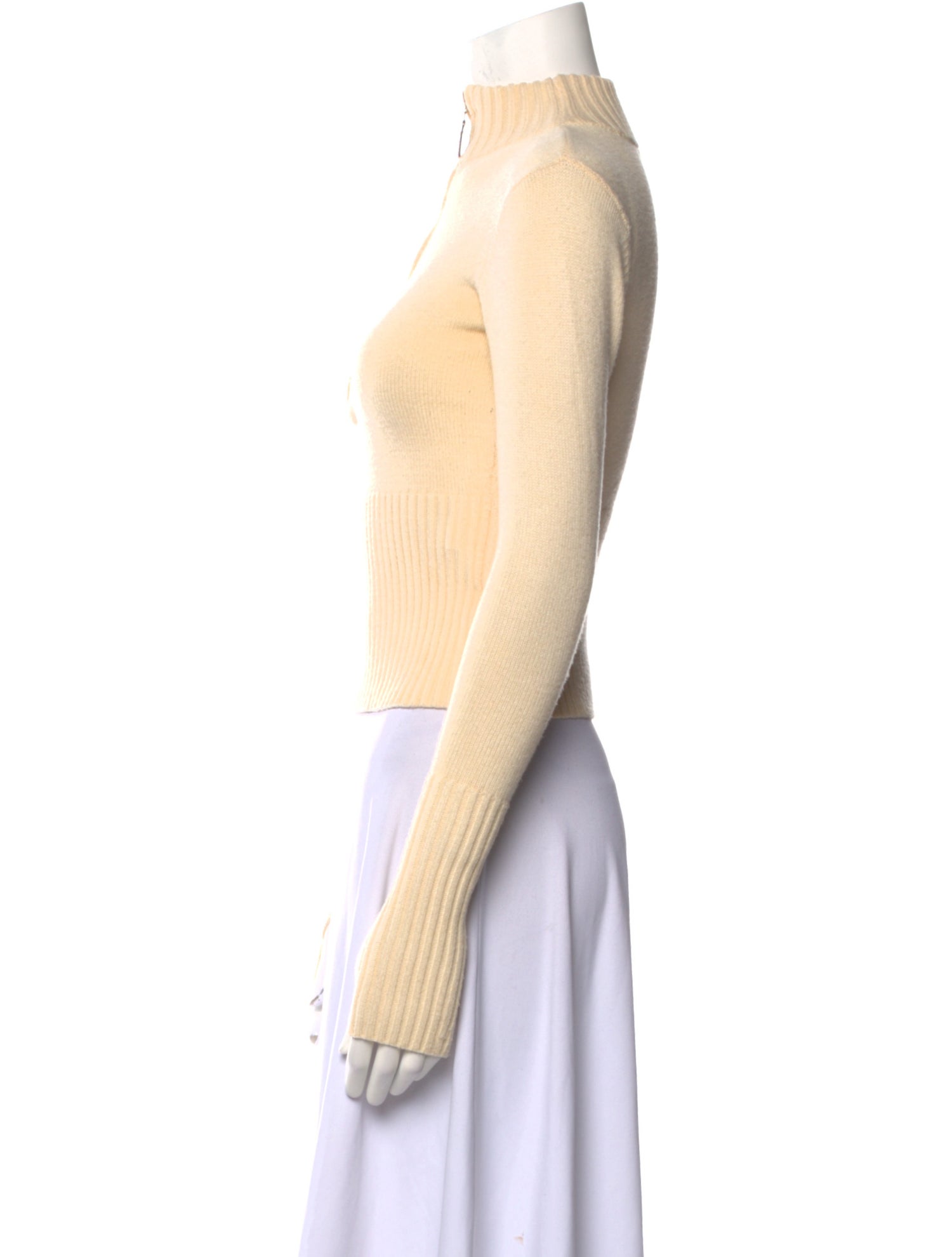 Frankies Bikinis Mock Neck Sweater