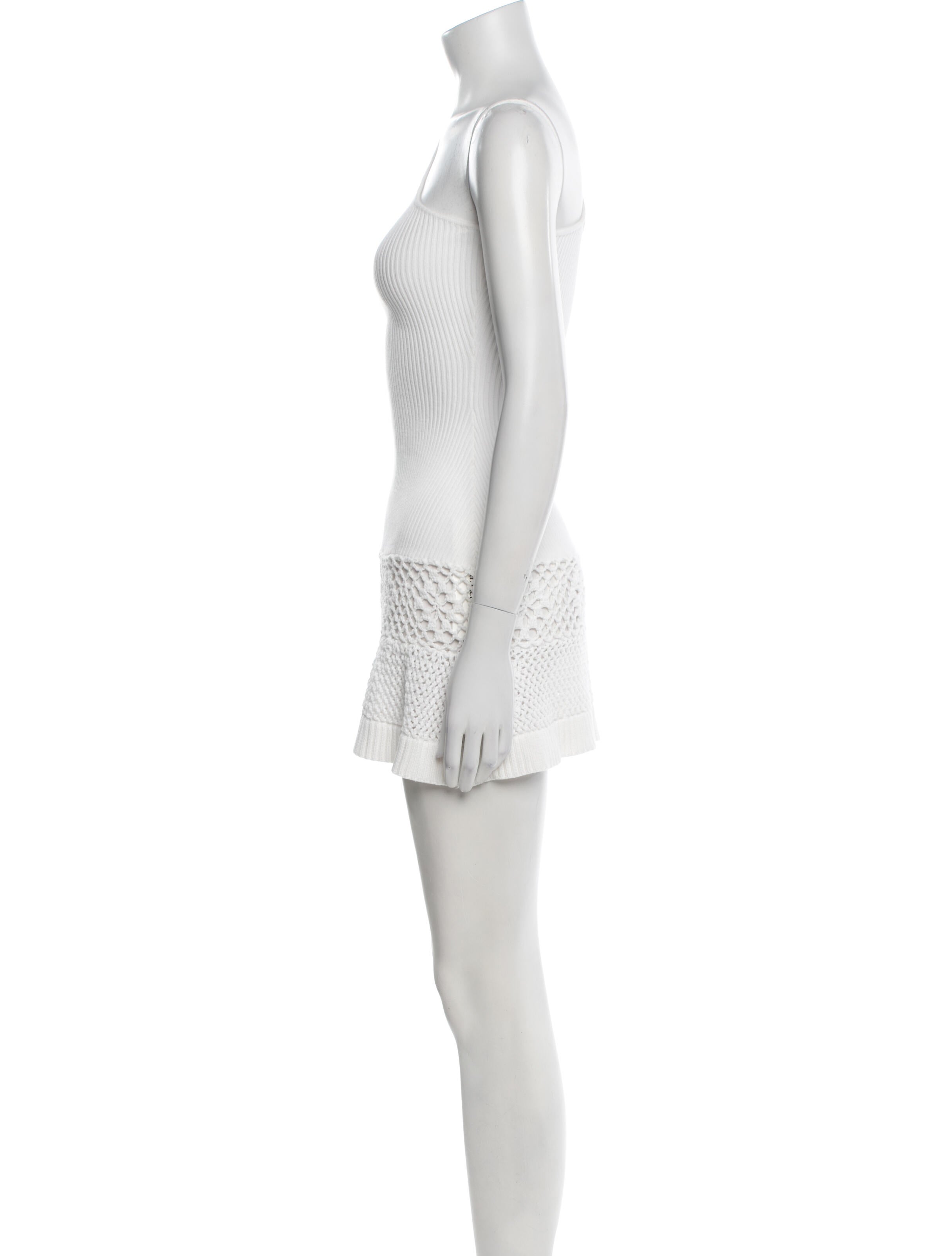 Frankies Bikinis One-Shoulder Mini Dress