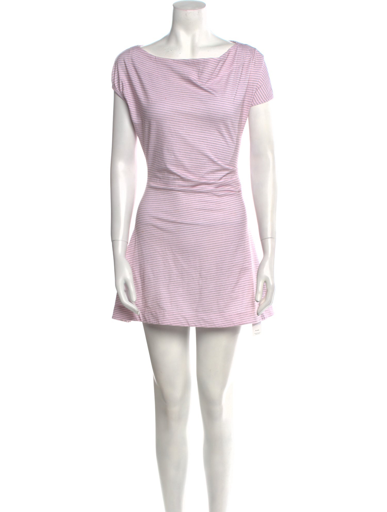 Frankies Bikinis Striped Mini Dress