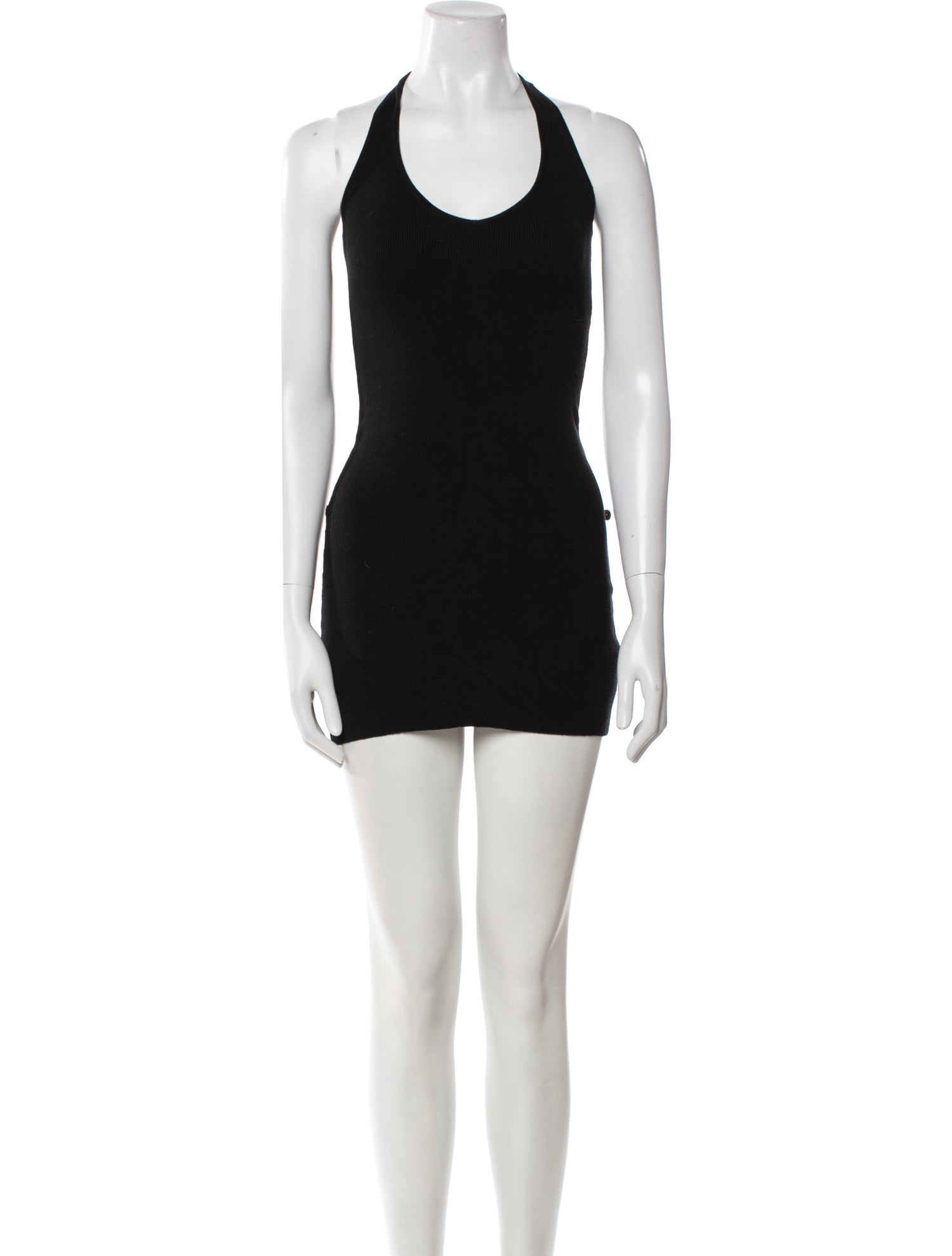 Frankies Bikinis Scoop Neck Mini Dress