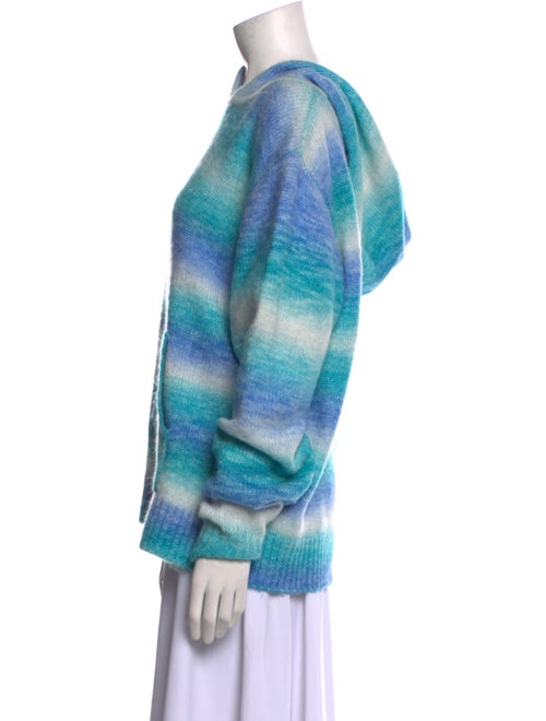 Frankies Bikinis Striped Crew Neck Sweater