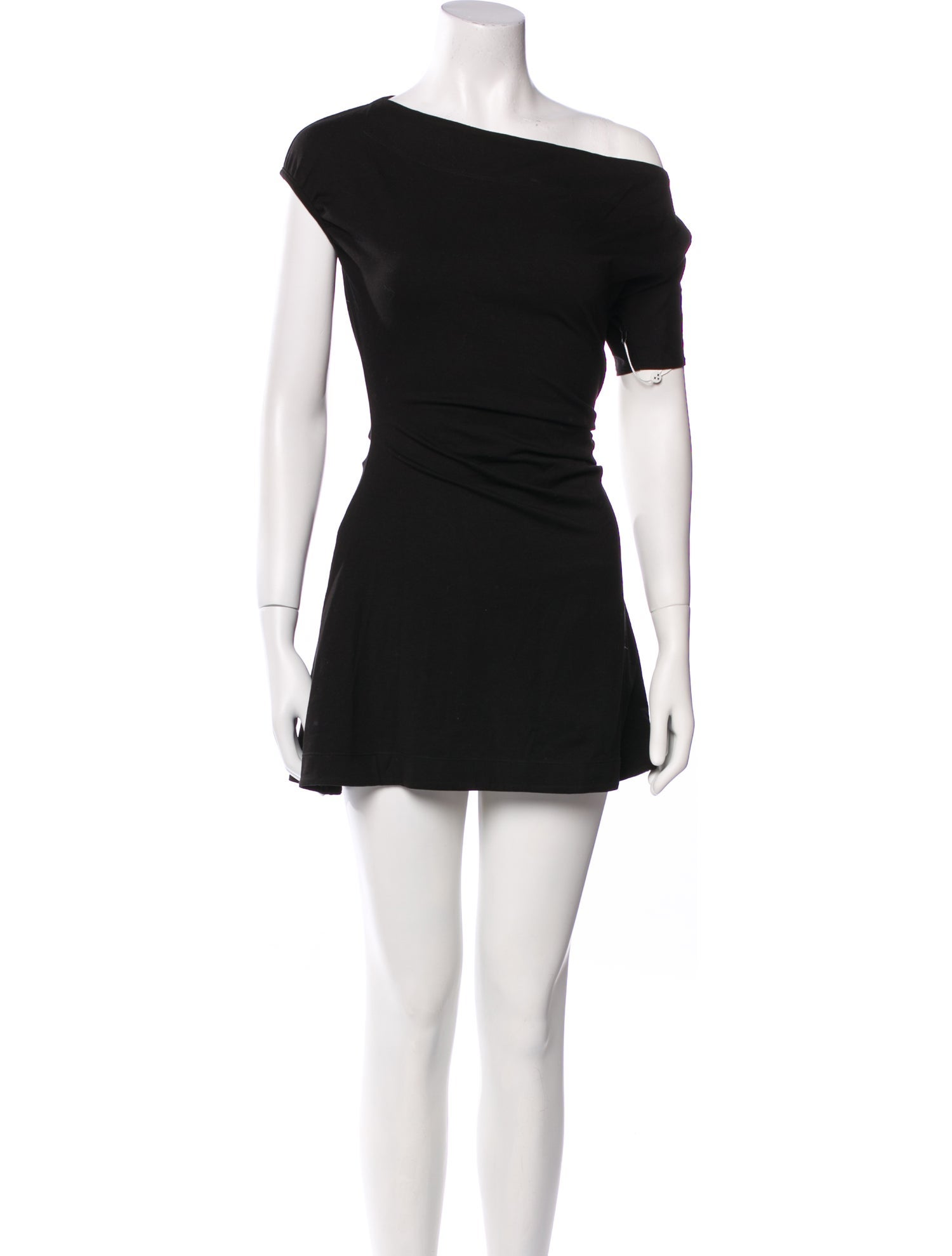 Frankies Bikinis Asymmetrical Mini Dress