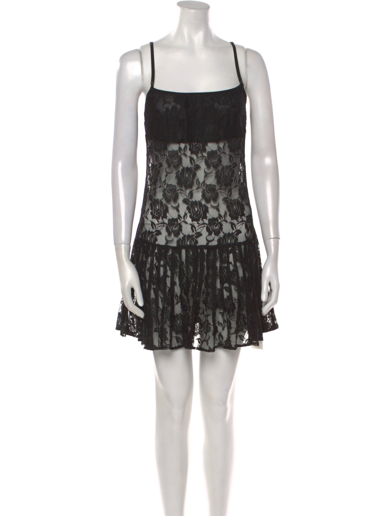 Frankies Bikinis Lace Mini Dress