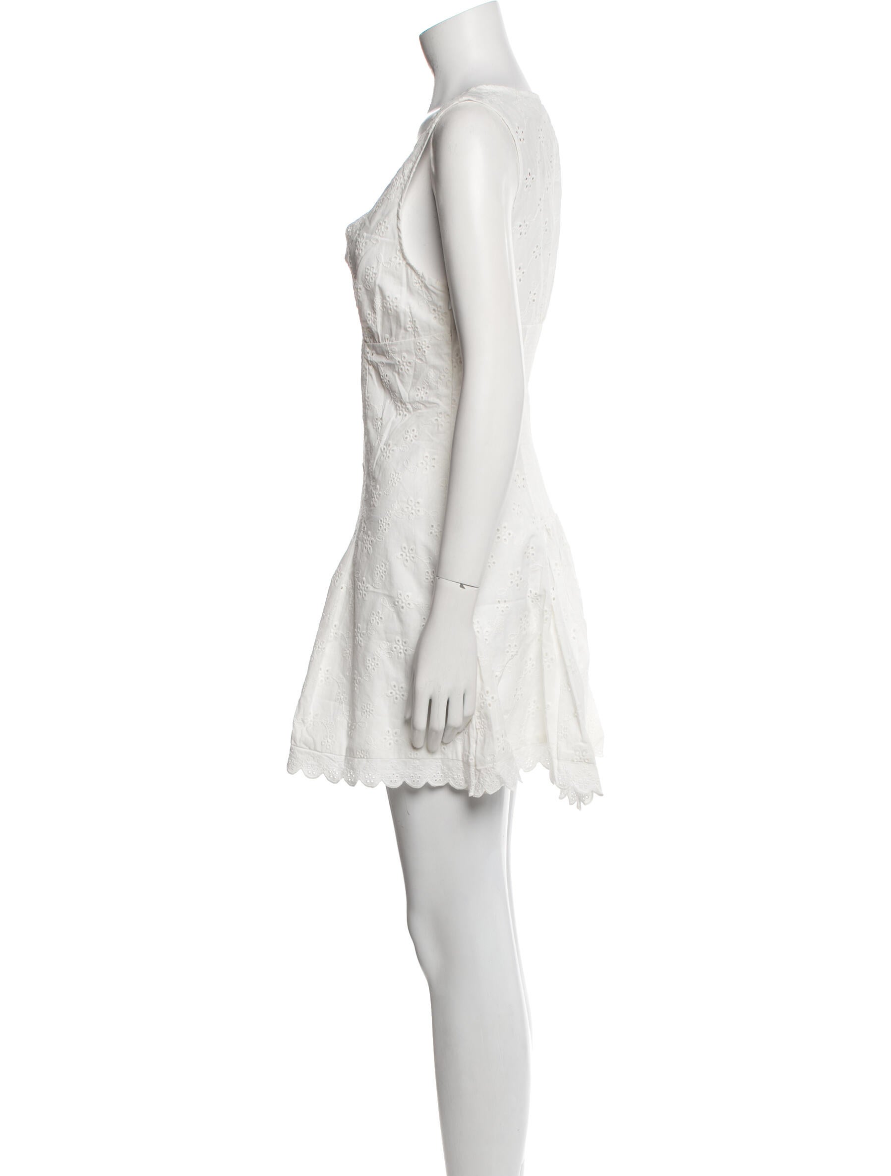 Frankies Bikinis Plunge Neckline Mini Dress w/ Tags