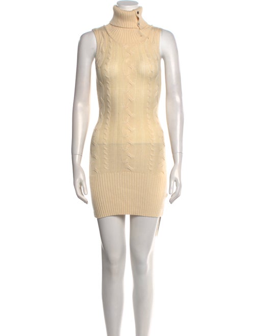 Frankies Bikinis Turtleneck Mini Dress