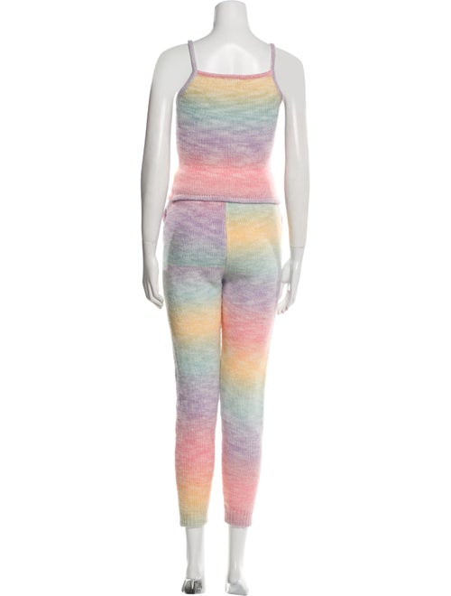 Frankies Bikinis Colorblock Pattern Pant Set