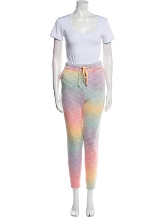 Frankies Bikinis Colorblock Pattern Pant Set