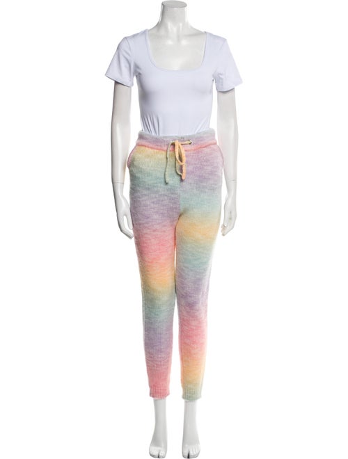 Frankies Bikinis Colorblock Pattern Pant Set