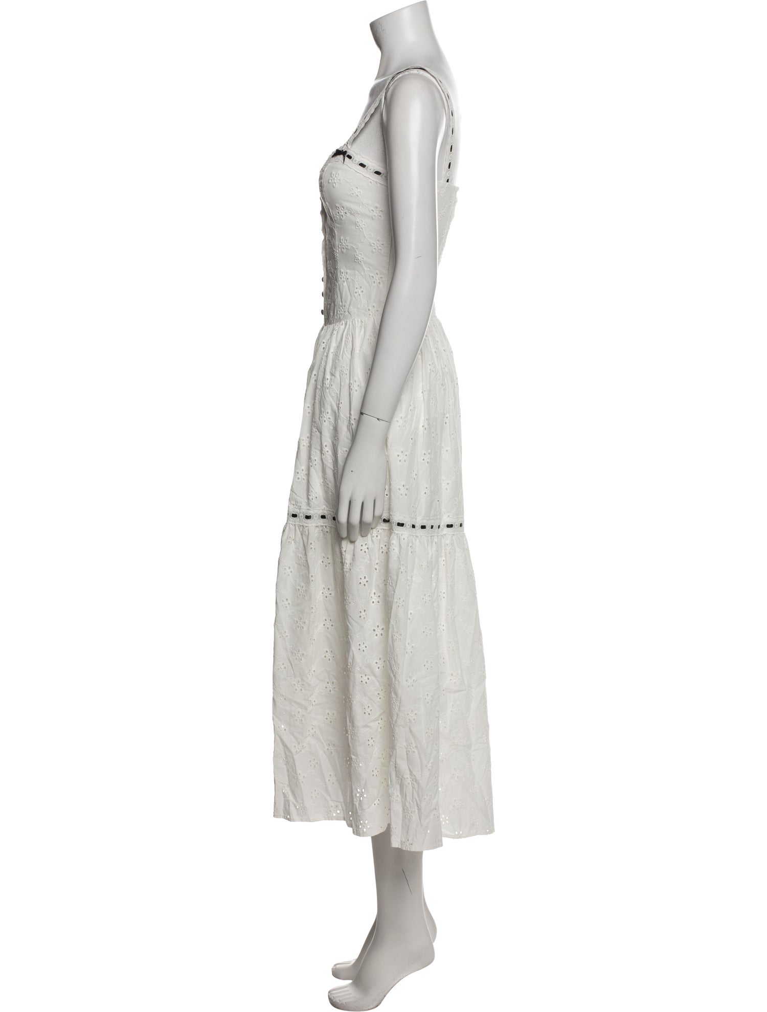 Frankies Bikinis V-Neck Long Dress