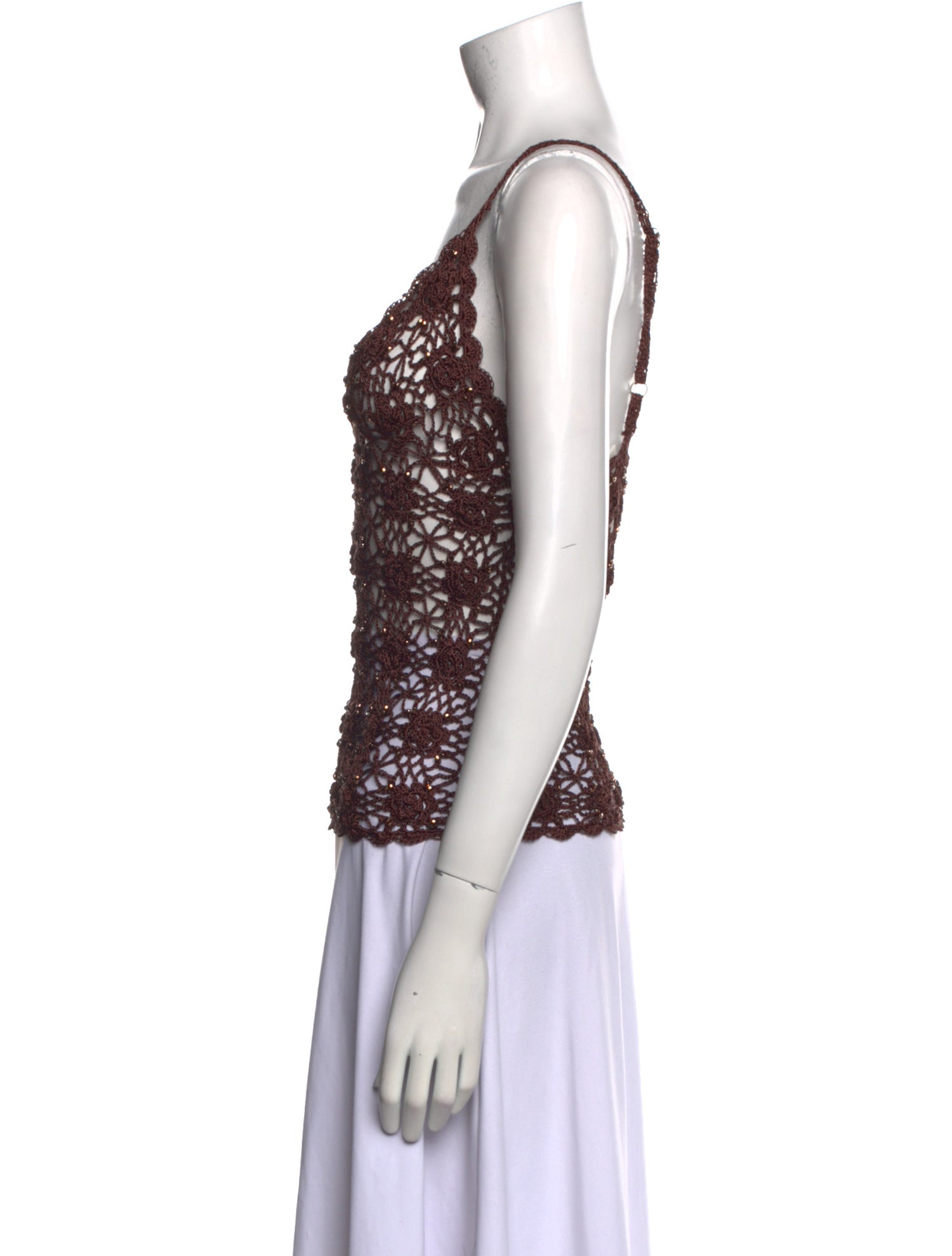 Frankies Bikinis V-Neck Sweater w/ Tags