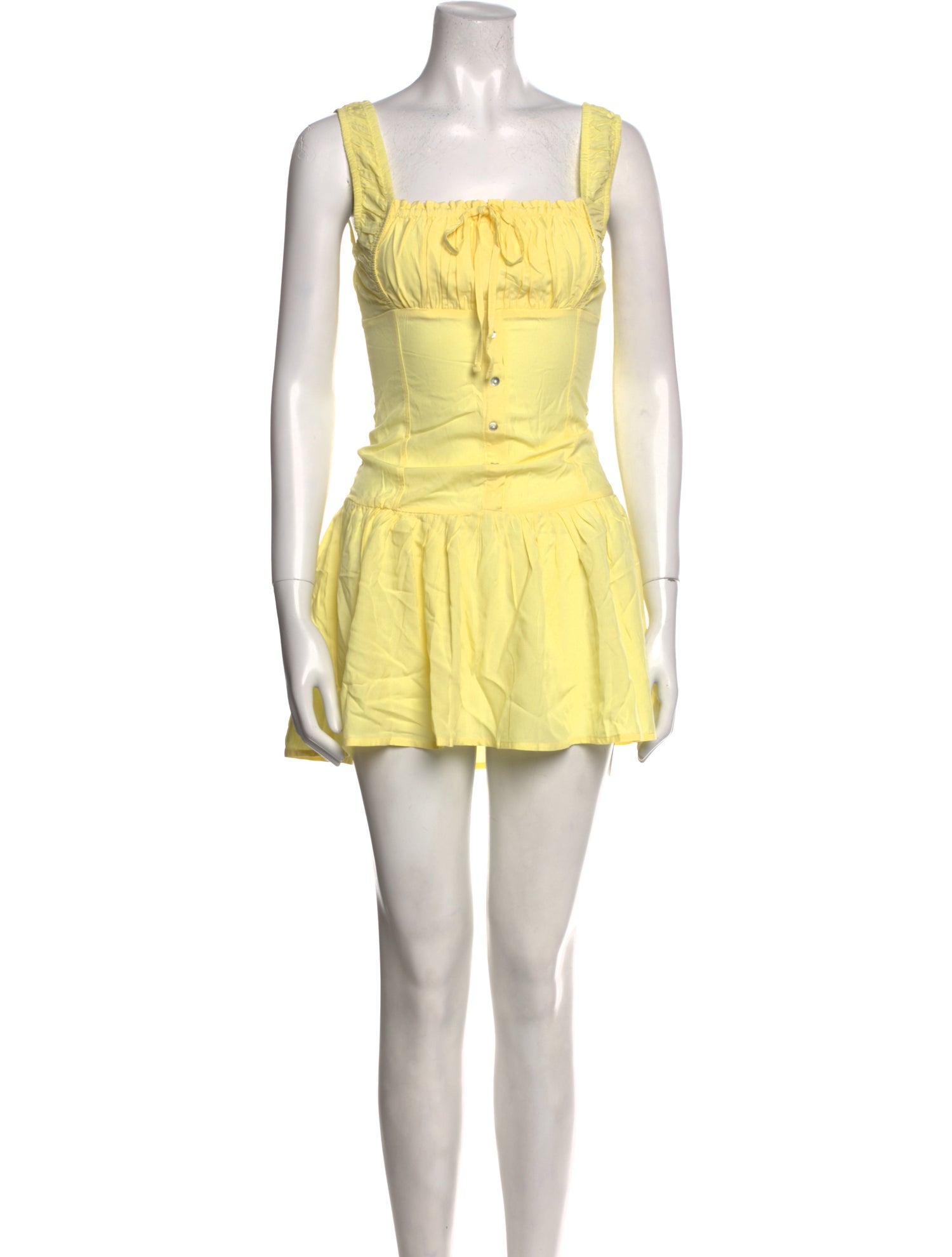 Frankies Bikinis Square Neckline Mini Dress w/ Tags