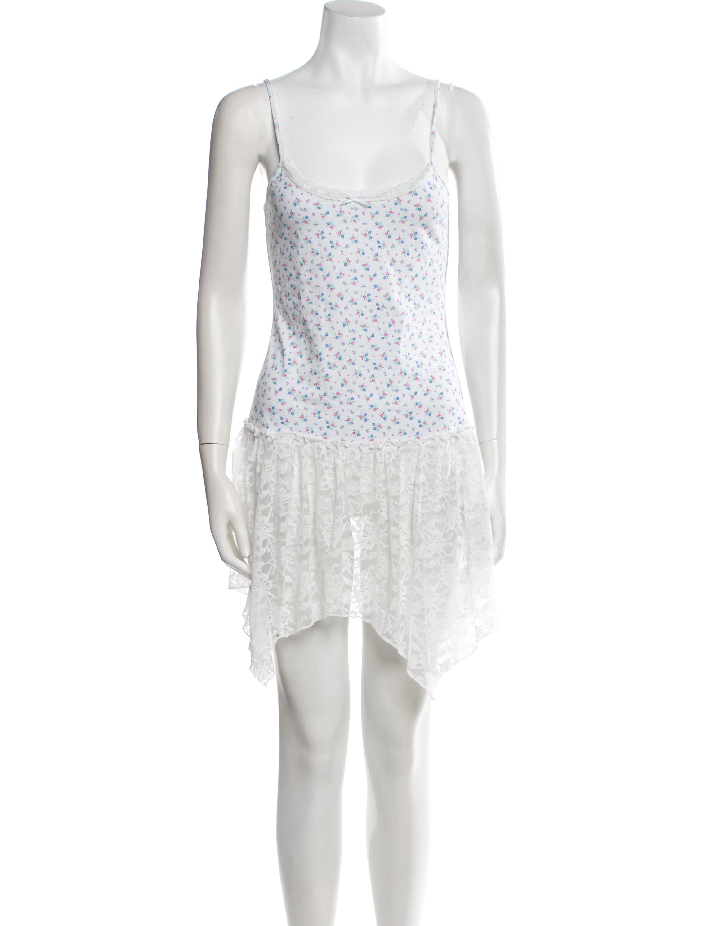 Frankies Bikinis Square Neckline Mini Dress