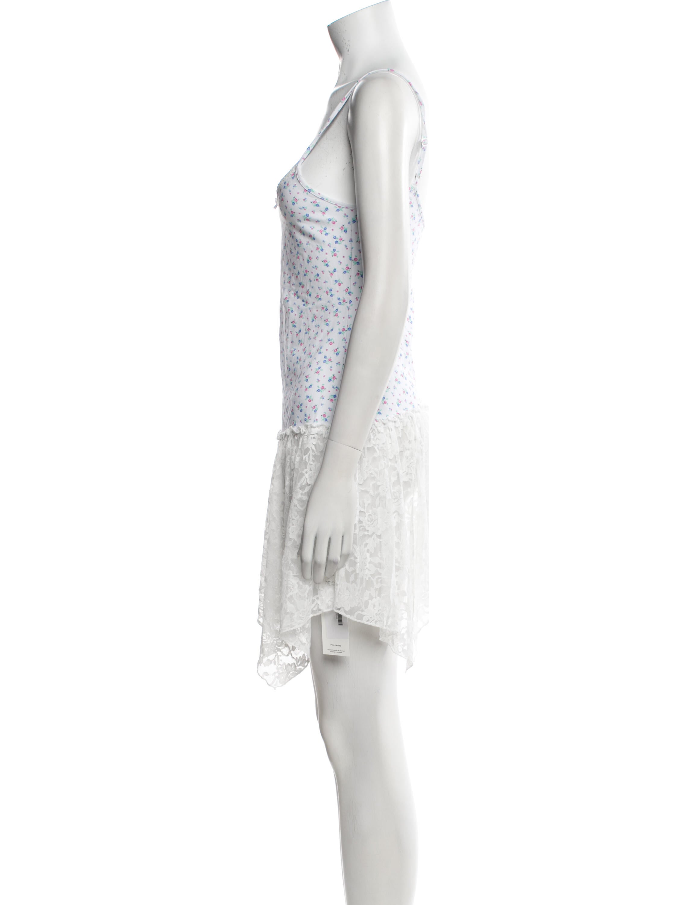 Frankies Bikinis Square Neckline Mini Dress