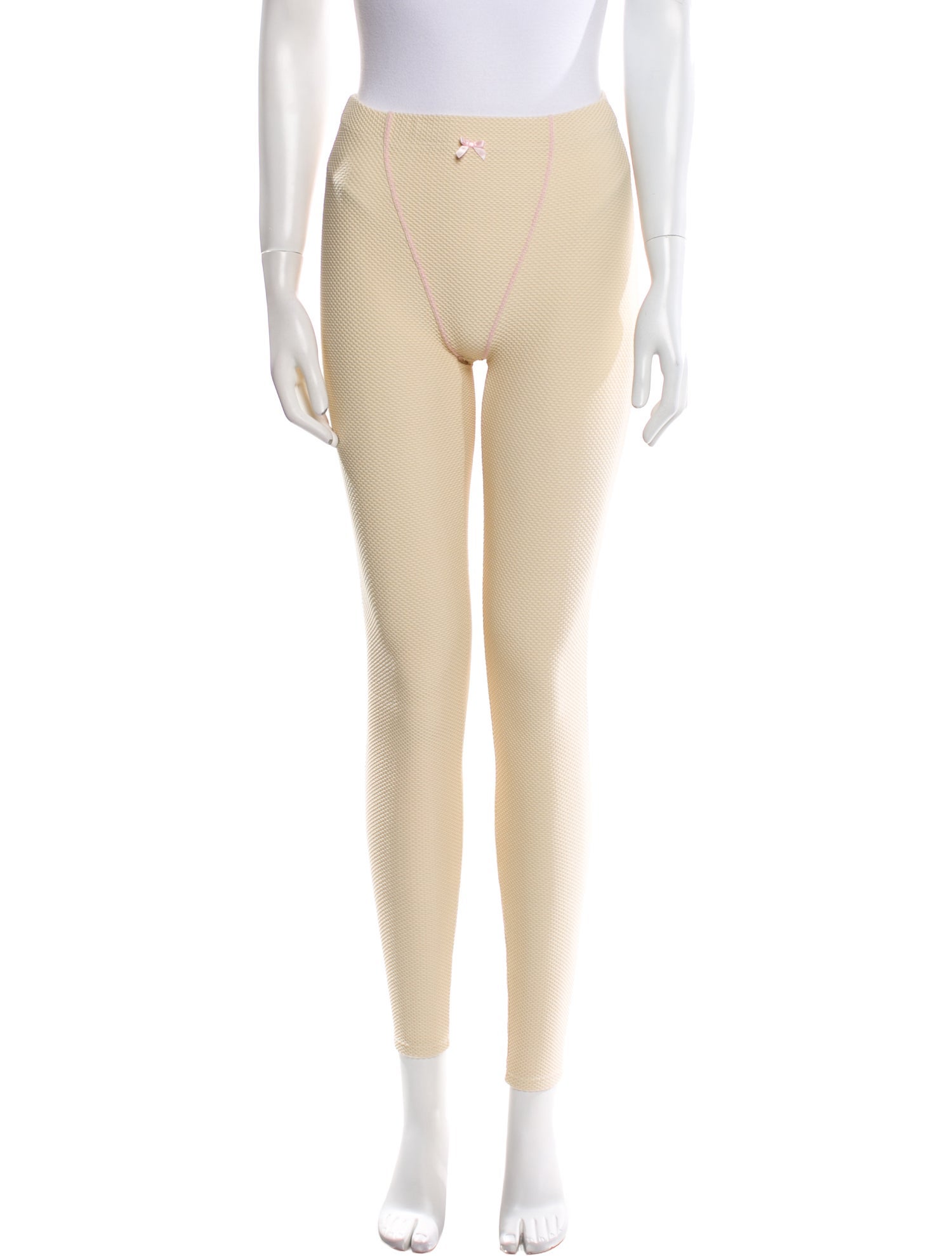 Frankies Bikinis Nylon Skinny Leg Pants