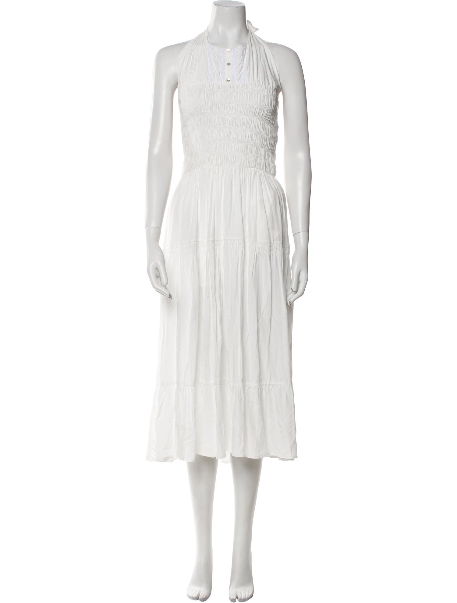 Frankies Bikinis Halterneck Long Dress