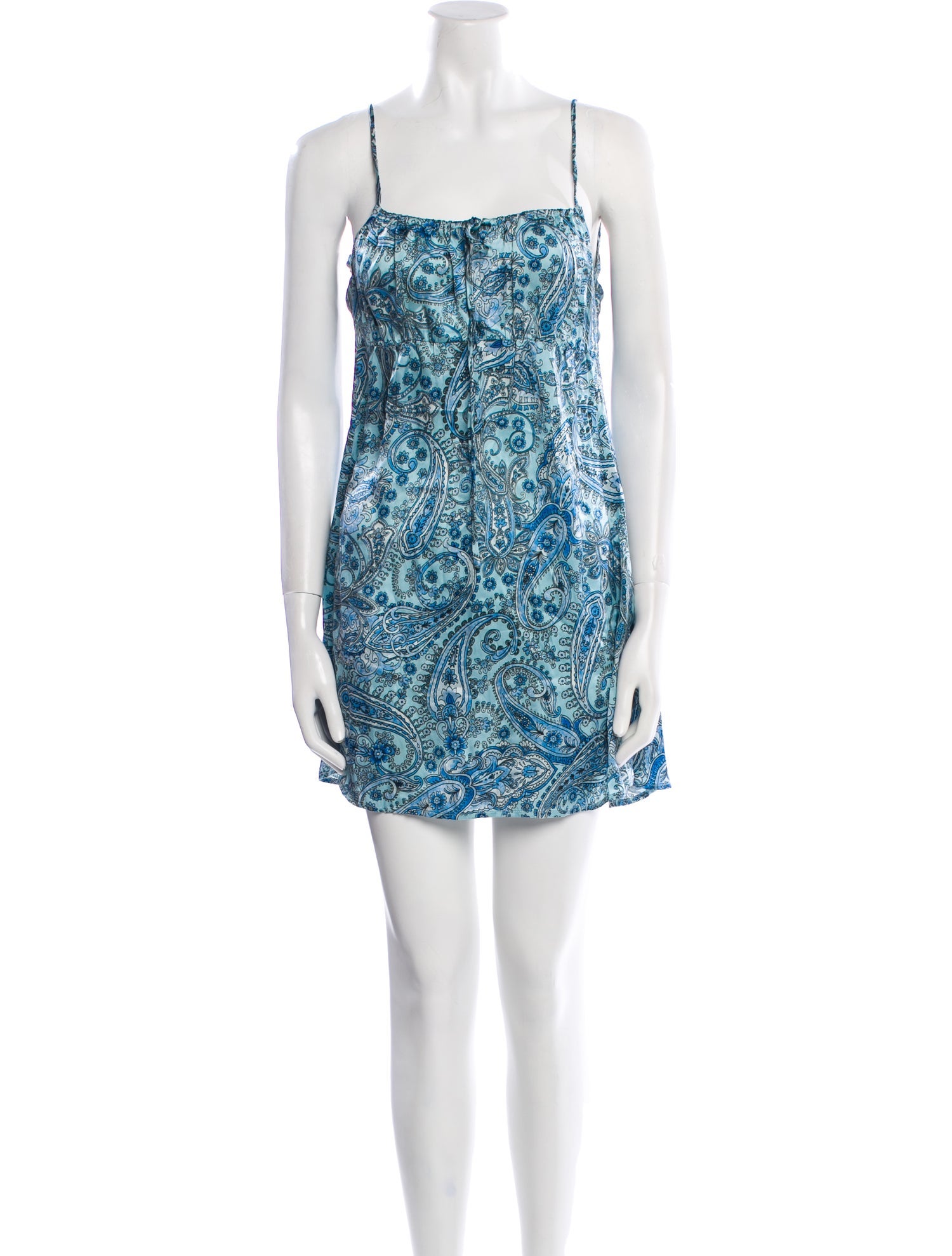 Frankies Bikinis Silk Mini Dress