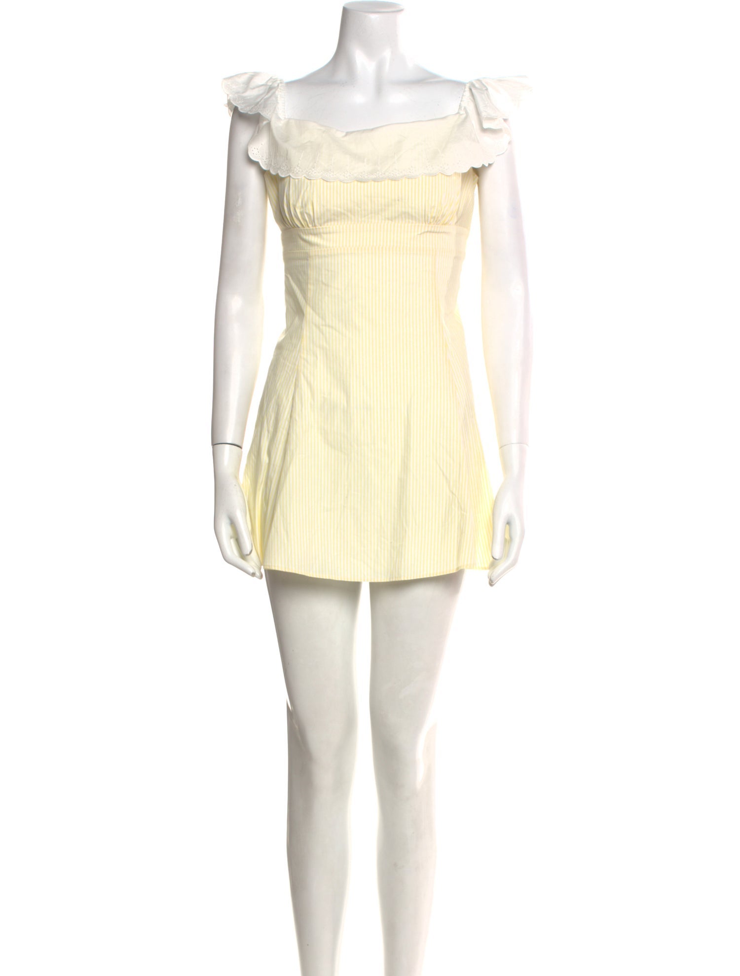 Frankies Bikinis Square Neckline Mini Dress