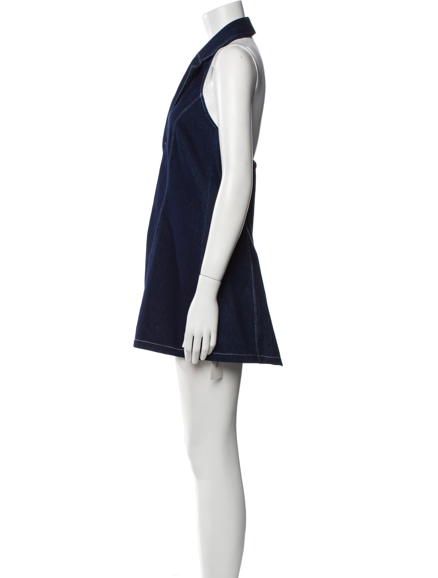 Frankies Bikinis Halterneck Mini Dress