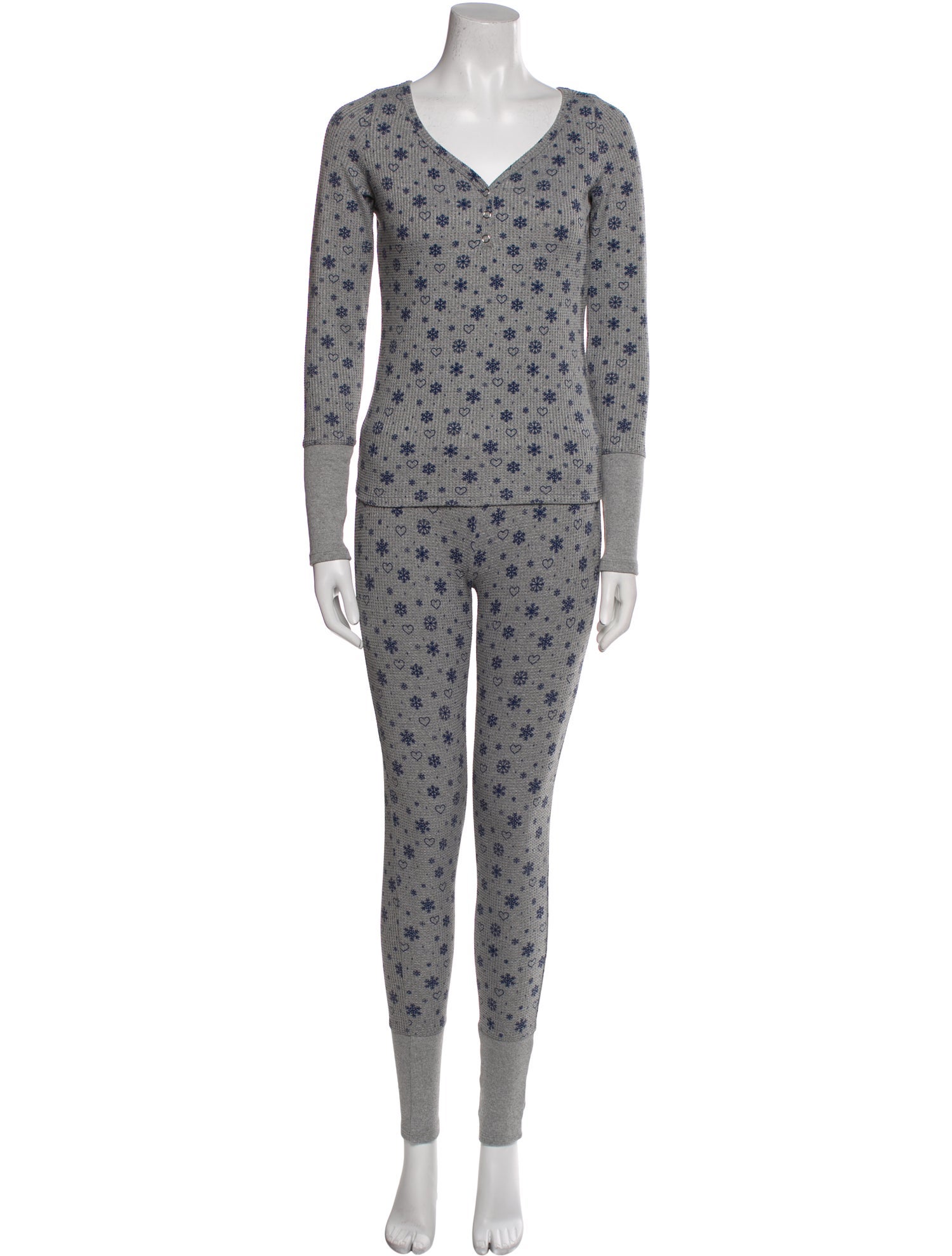 Frankies Bikinis Printed Pajamas