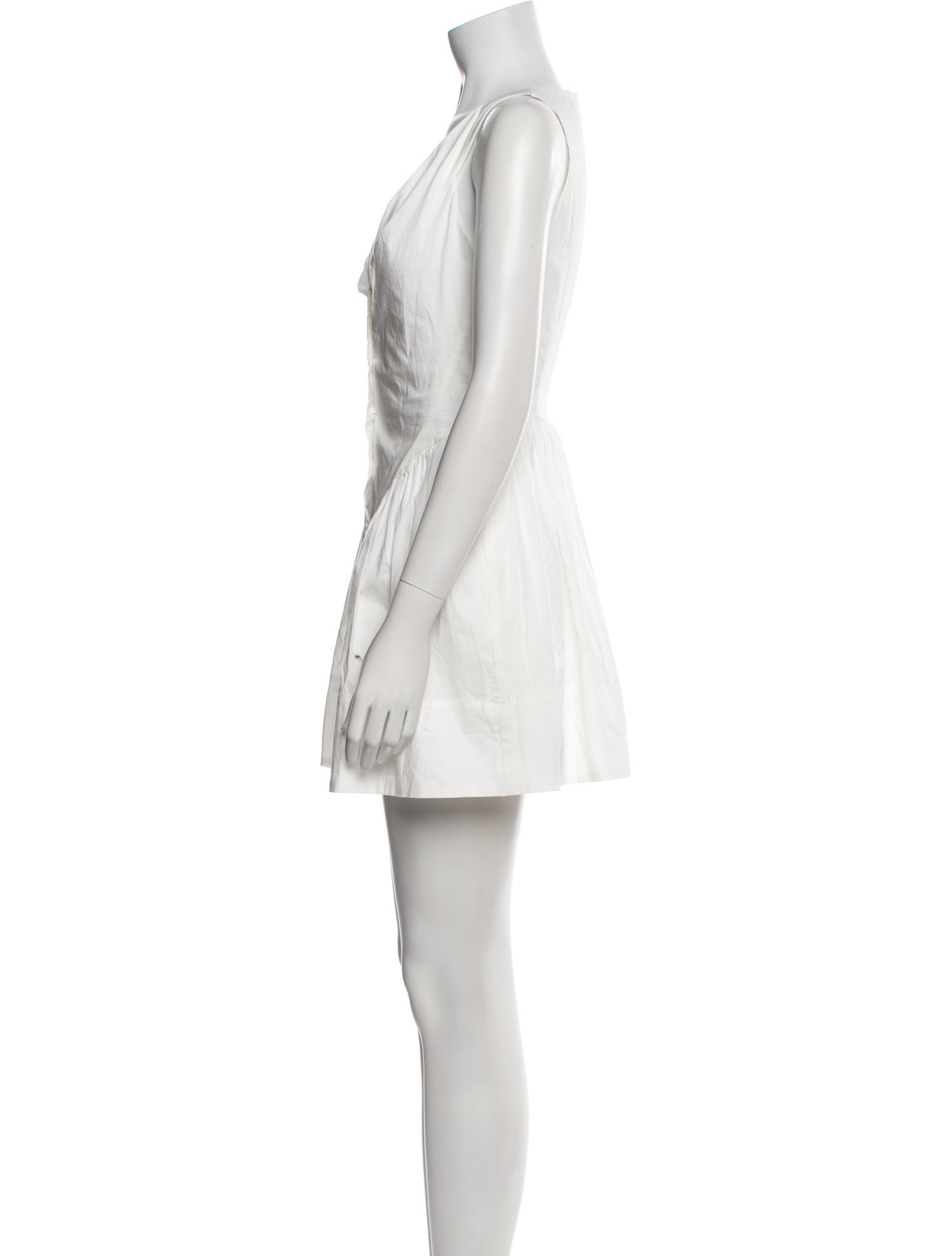 Frankies Bikinis V-Neck Mini Dress