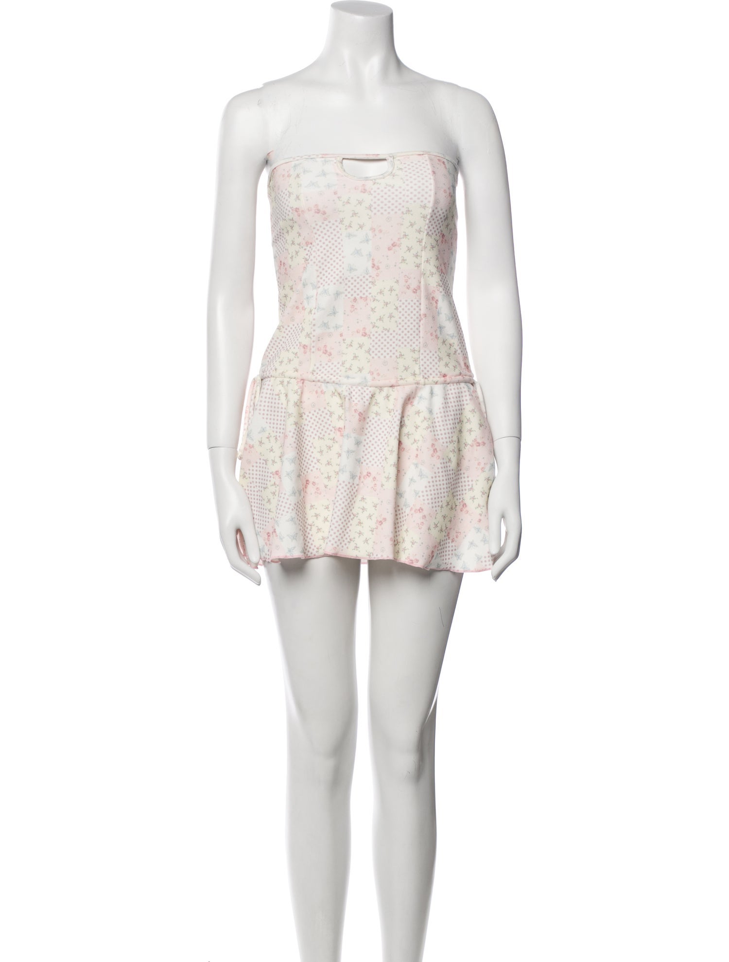 Frankies Bikinis Animal Print Mini Dress