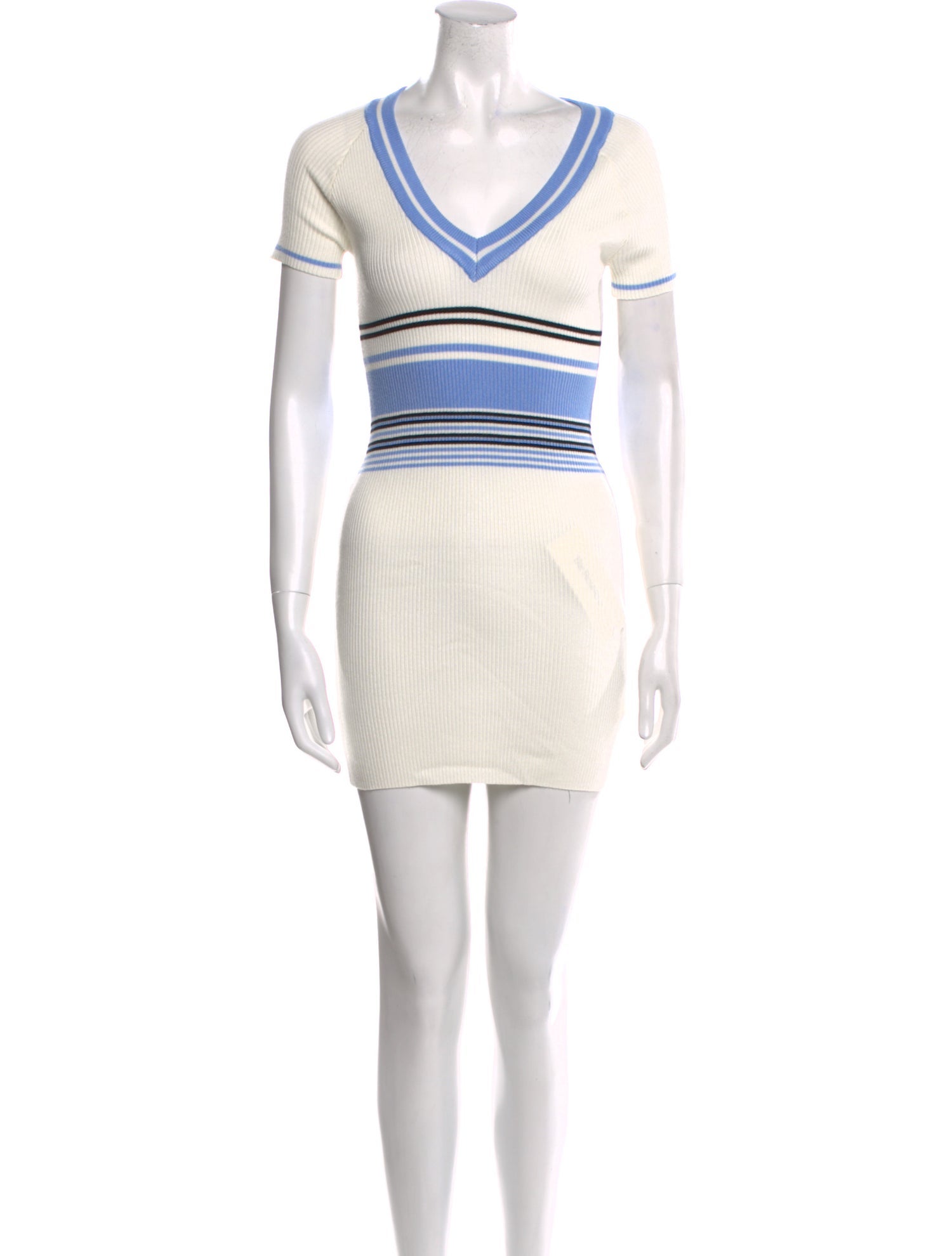 Frankies Bikinis Striped Mini Dress w/ Tags