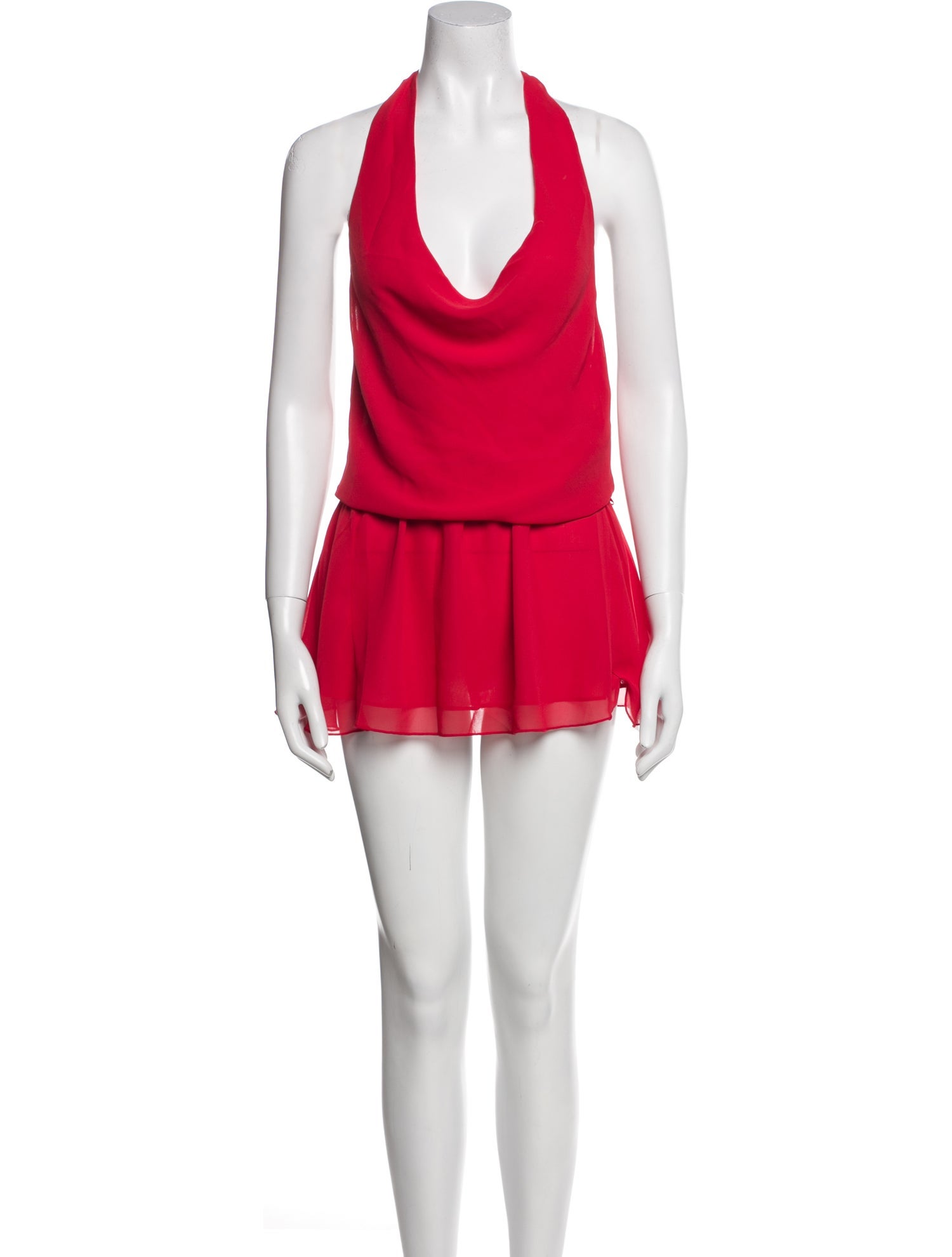 Frankies Bikinis Cutout Accent Skirt Set