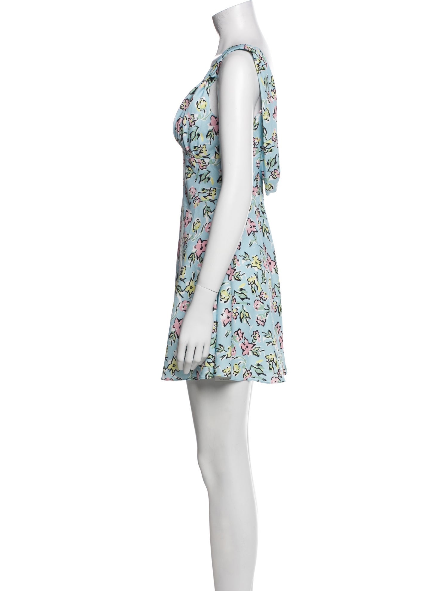 Frankies Bikinis Floral Print Mini Dress w/ Tags