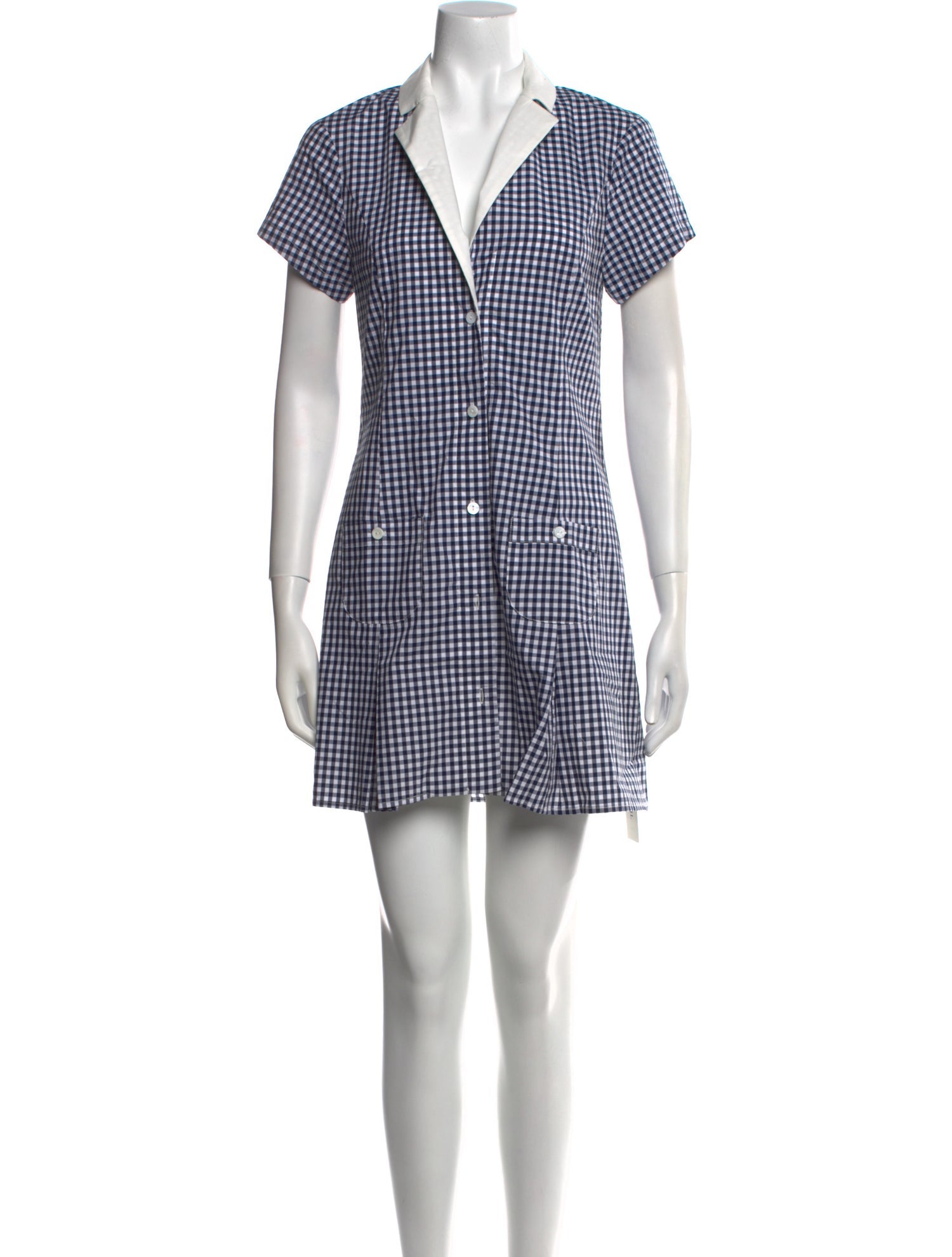 Frankies Bikinis Plaid Print Mini Dress w/ Tags