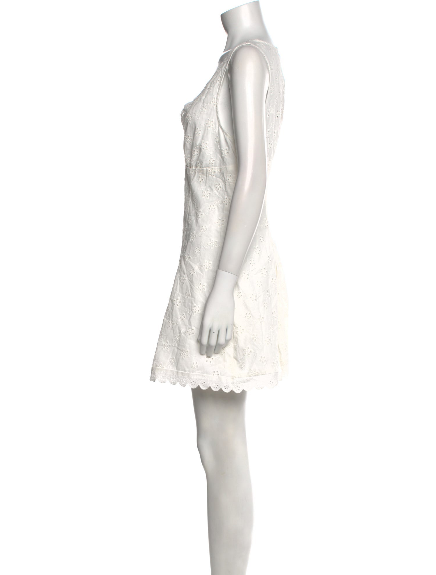 Frankies Bikinis V-Neck Mini Dress