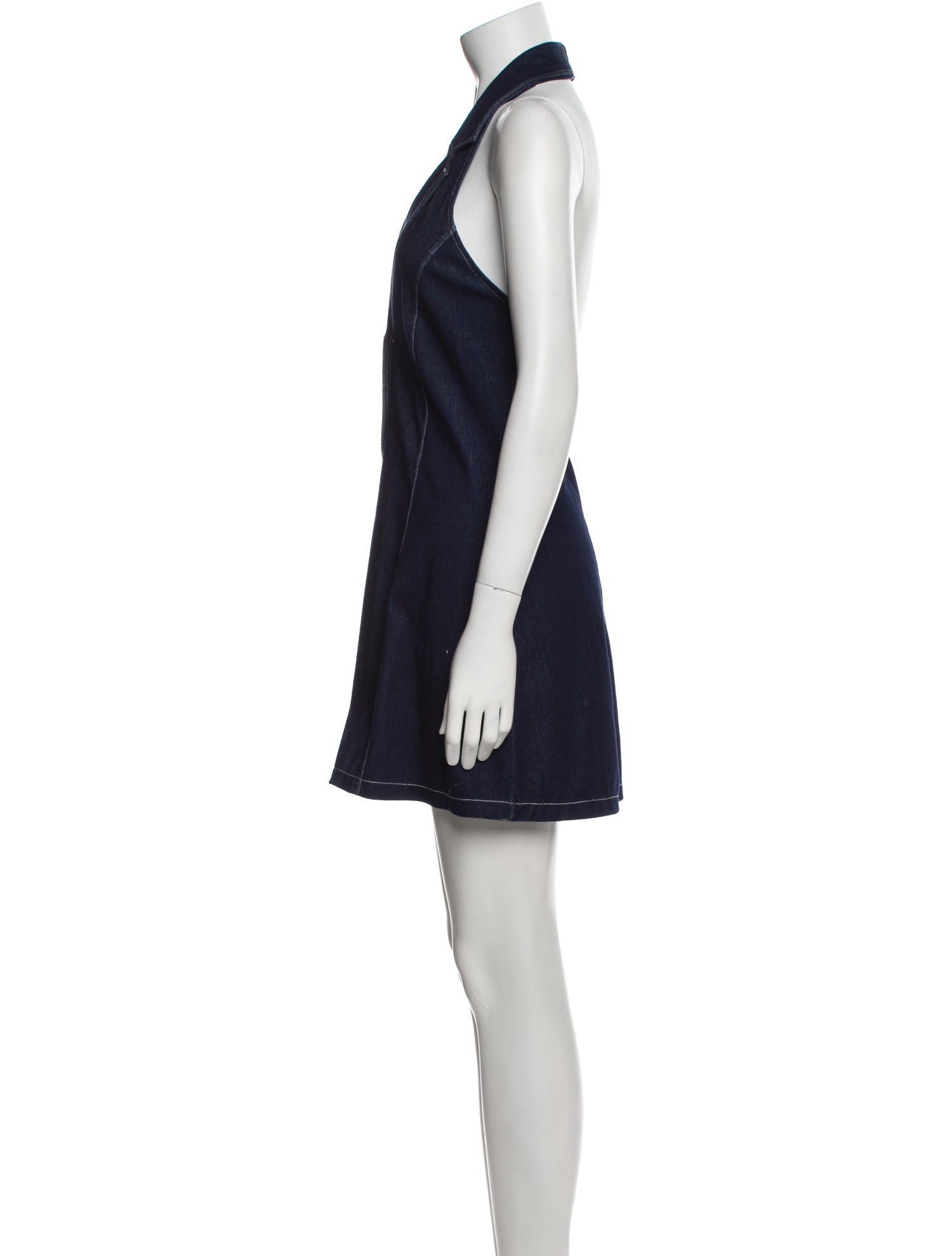 Frankies Bikinis Halterneck Mini Dress