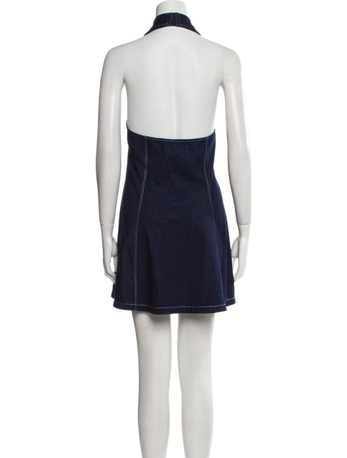 Frankies Bikinis Halterneck Mini Dress