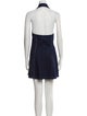 Frankies Bikinis Halterneck Mini Dress