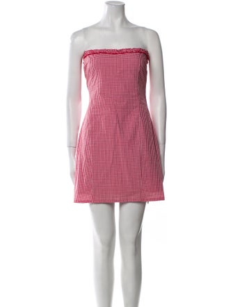 Frankies Bikinis Strapless Mini Dress